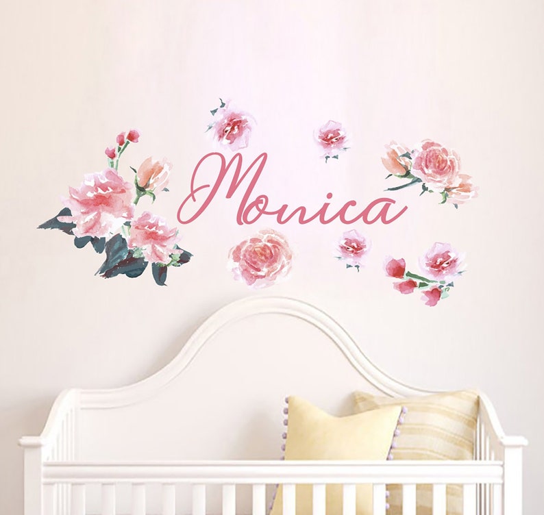 girls name wall art