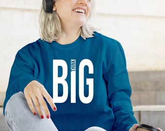 Think big motivational sweatshirt jumper sweater shirt funny joke slogan television laurel and hardy comedy unisex gift mens top