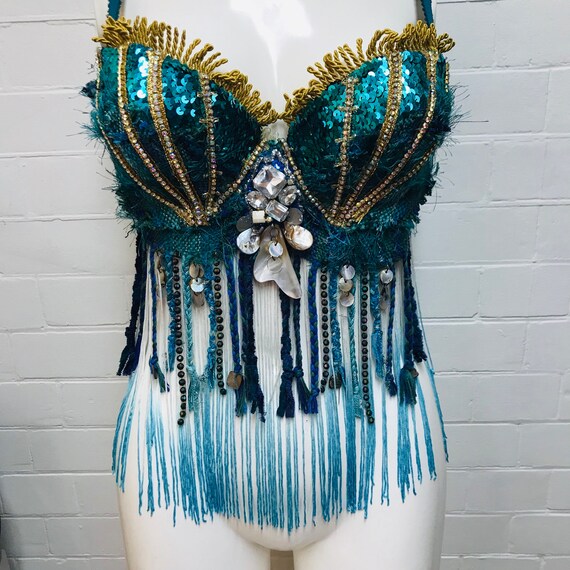 mermaid bralette