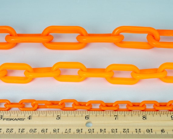 Qty 25 ft Bird Toy Parts Plastic Jewelry Chain 2mm Plastic Chain