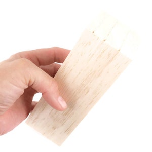 Chunky Balsa Blanks - 6&quot; x 2&quot; x 2&quot;  - Bird Toy Part