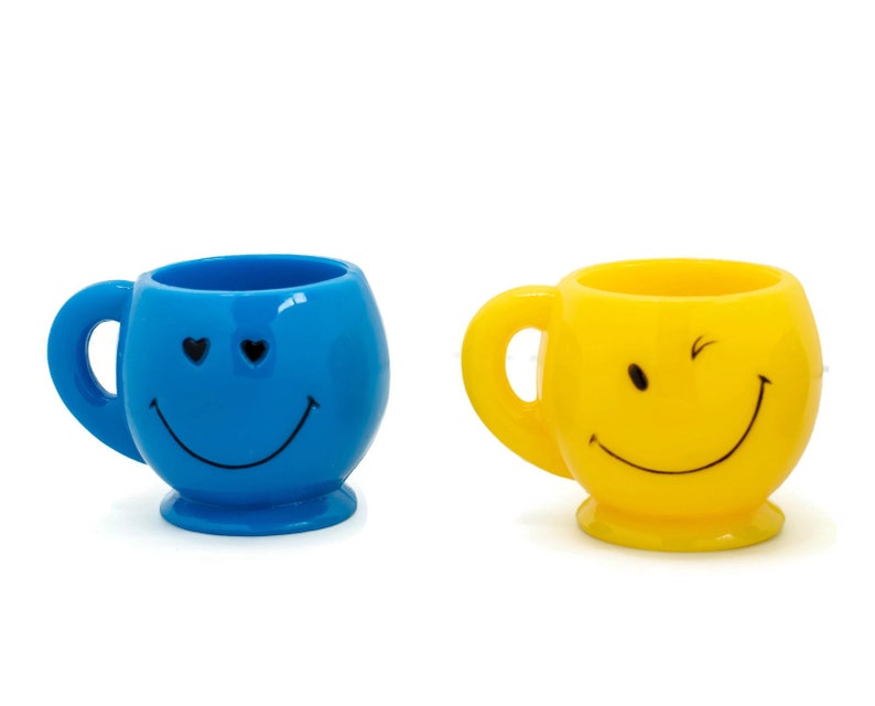 Bird Sugar Glider Toy Parts Bird Toys Mini Mug Emoji Happy Face Set Of 12 Mini