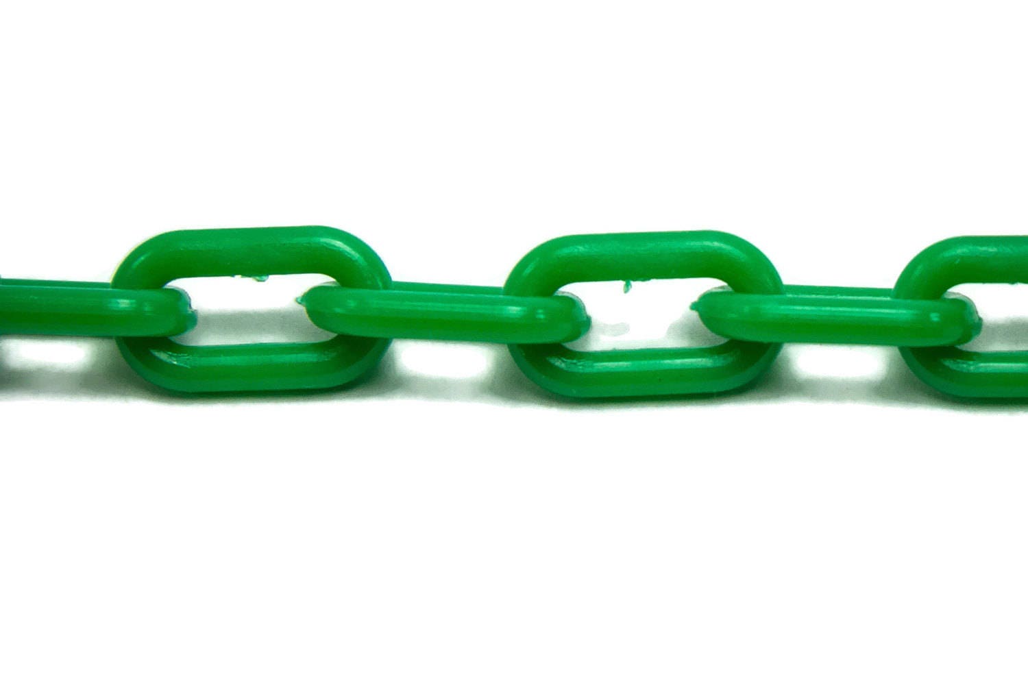 Green GlowintheDark Plastic Chain Chunky Chain Kawaii Etsy