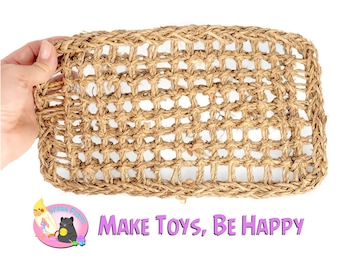 Seagrass Mat 12" x 7" - Bird Toy Part