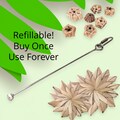 Reusable Stainless Steel Skewer for Bird Toys or Fruits and Veggies - Make Your Own Bird Toy