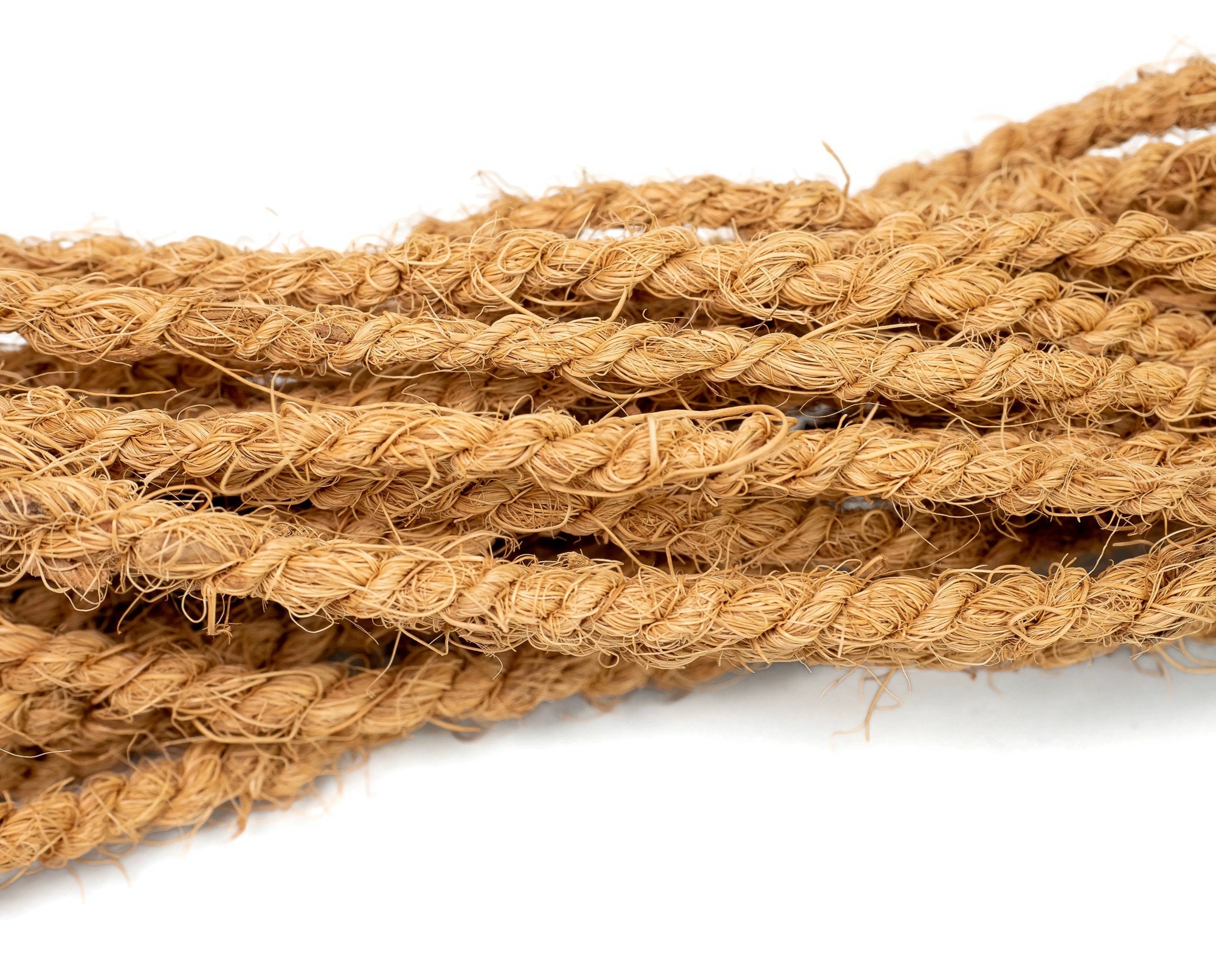 All Natural Coconut Fiber Rope - 10 Meter Bundle - for Bird Toys and ...