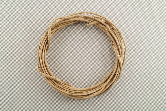 Brown Paper Cord Bird Toy Parts Craft Part Paper Rope Twine