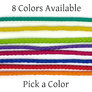 Poly Rope for Bird Toys - 8 colors Available - Bird Toy Parts - Plastic Rope, Poly Cord