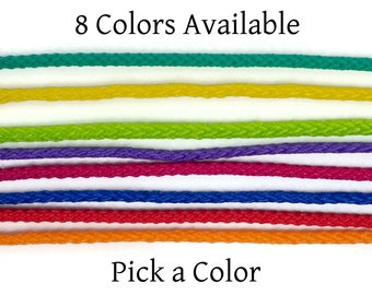 Poly Rope for Bird Toys - 8 colors Available - Bird Toy Parts - Plastic Rope, Poly Cord