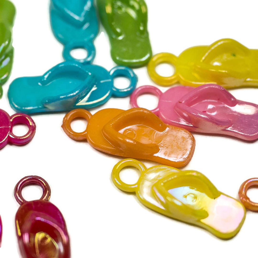 Plastic Rings 1.5 Inch Set of 100 Bird Toy Part, Sugar Glider Toy
