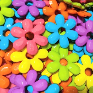 Large Daisy Flowers - Bird Toy Parts, Sugar Glider Toy Parts