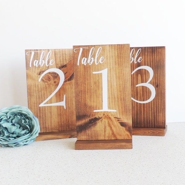 large table numbers, freestanding numbers, wedding table, number signs, seating plan, rustic decor, guest tables, wedding centrepieces