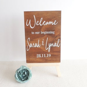 small wedding easel, A4 sign stand, wooden acrylic holder, display easel, wedding sign stand, bar sign easel, menu holder, wooden easel