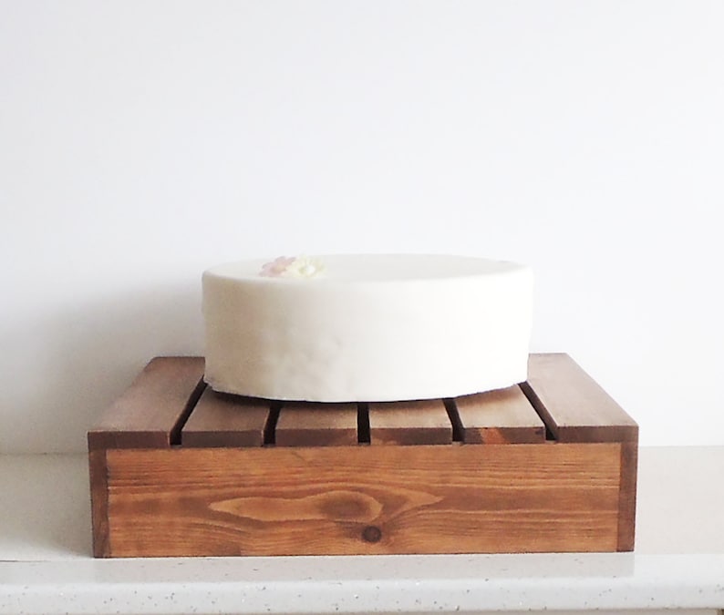 Wedding Cake Stand Wooden Cake Board Weddding Cake Display Etsy UK