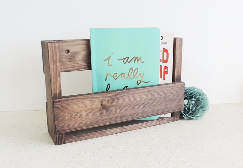 Wooden Letter Rack Wood Shelves For Hall Image 0