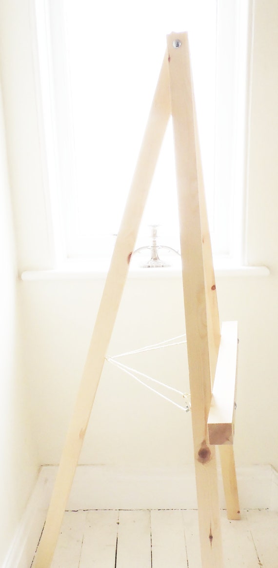 WEDDINGSTAR Large White Wooden Easel Party Decoration : : Home