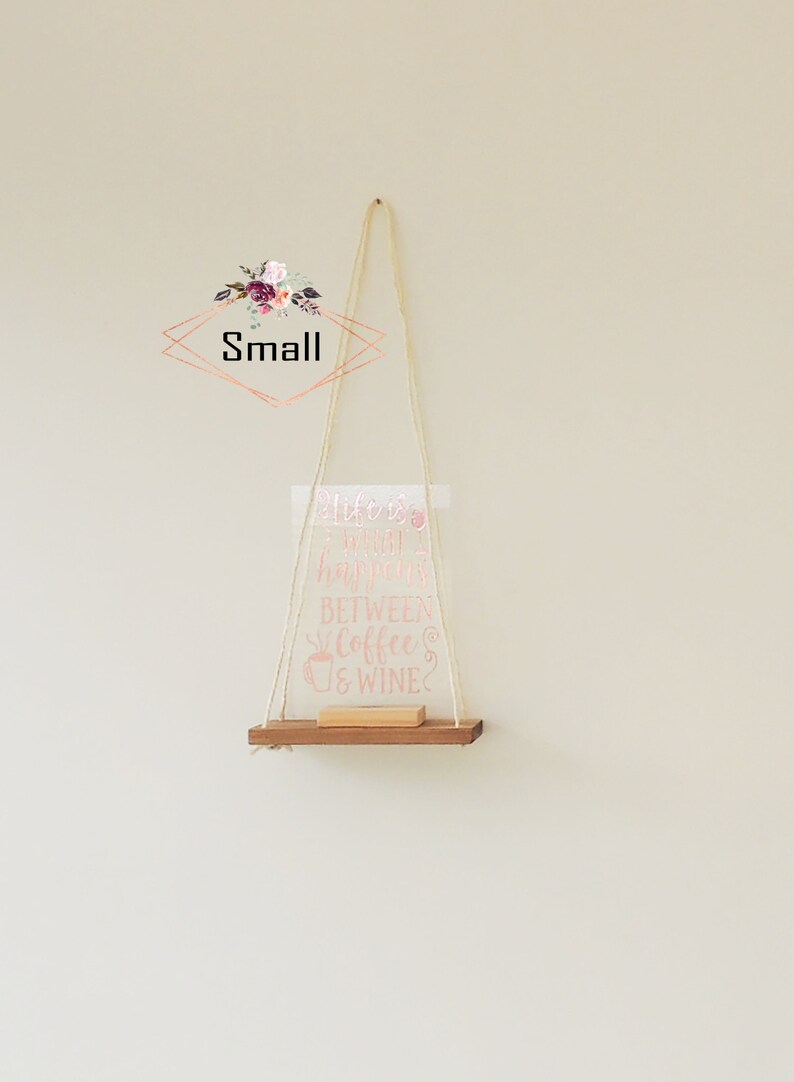 Floating Wall Shelf Hanging Shelves Dorm Decor Hygge Etsy