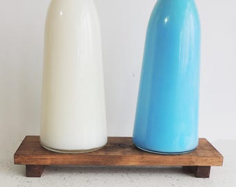 wooden table riser, dispaly stand, kitchen decor