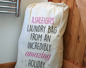 Personalised Laundry Bag