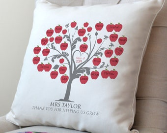 Personalised Class Teacher&#39;s Cushion