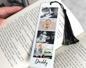 Personalised Aluminium Metal Photo Booth Bookmark