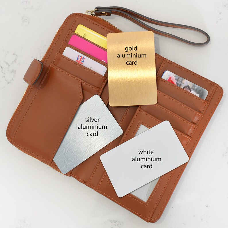 Personalised Baby Scan Wallet Metal Photo Cards - Etsy