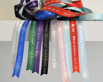 Personalised Birthday Ribbon