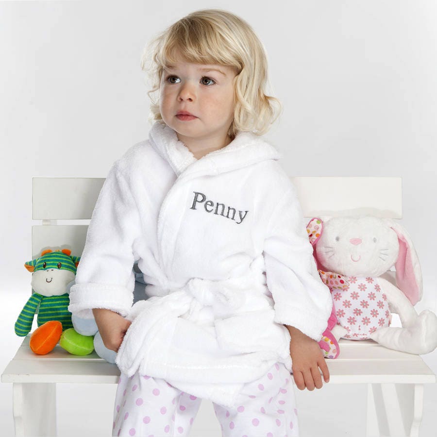 personalised dressing gown child