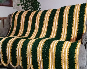 You can show your team spirit with this one! GREEN AND GOLD!!!!
