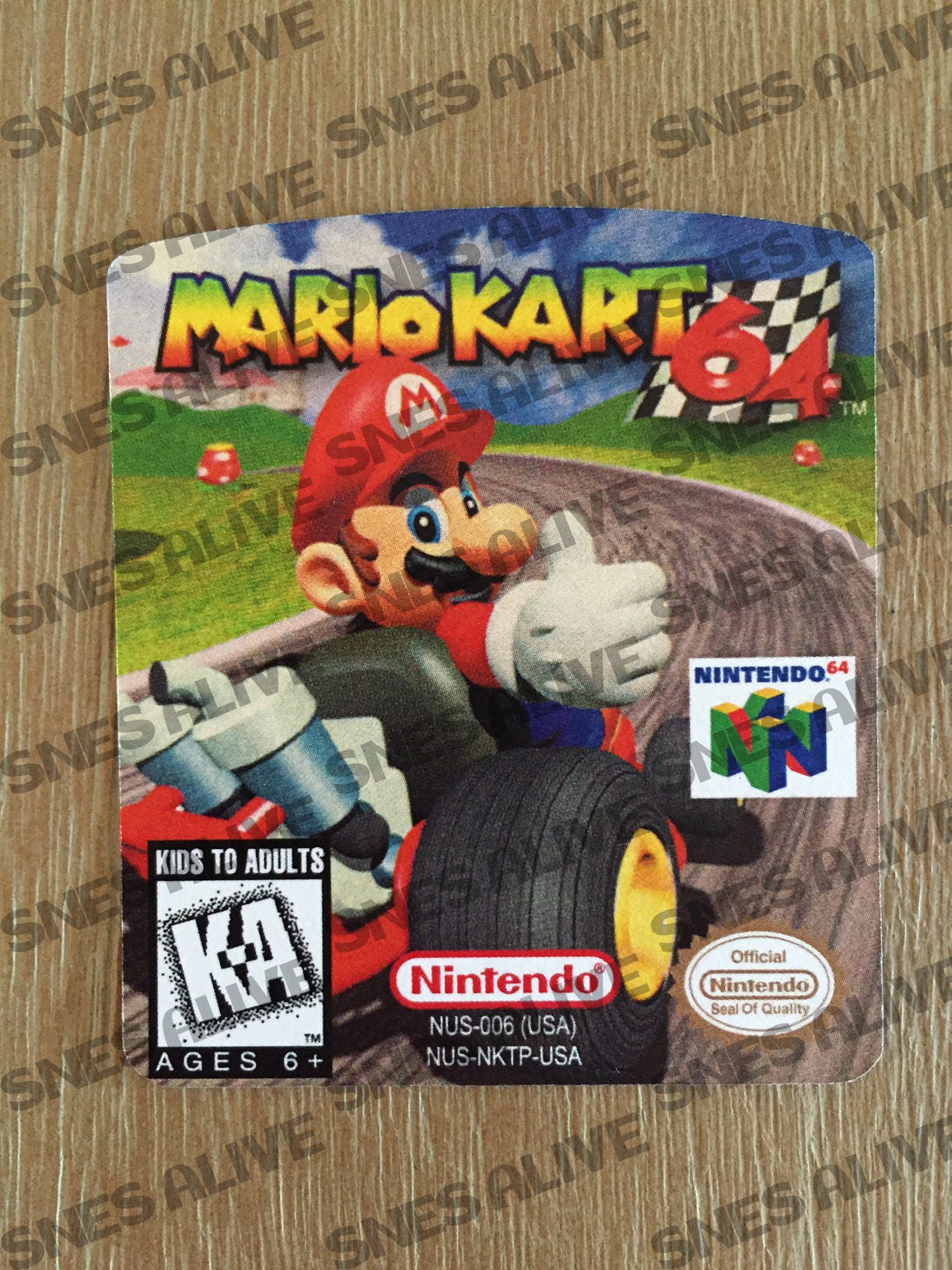 Nintendo 64 N64 Cartridge Replacement Game Label Sticker Pre Etsy
