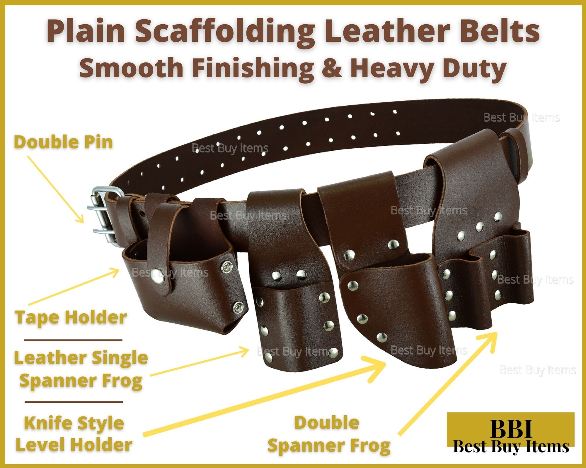 Scaffolding Black Leather Double Spanner Frog Top Quality scaffolders Tool Belts Scaffolding Black Leather Double Spanner Frog Top Quality scaffolders Tool Belts