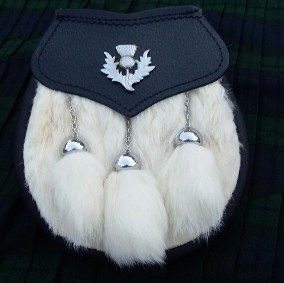 faux fur sporran