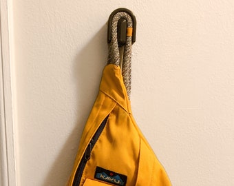 Kavu Wall Mount, for Rope Sling Bag. 3D Printed and Ultra Durable, Mounting Hardware Included