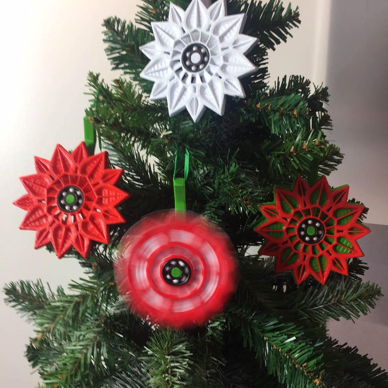 christmas fidget spinner