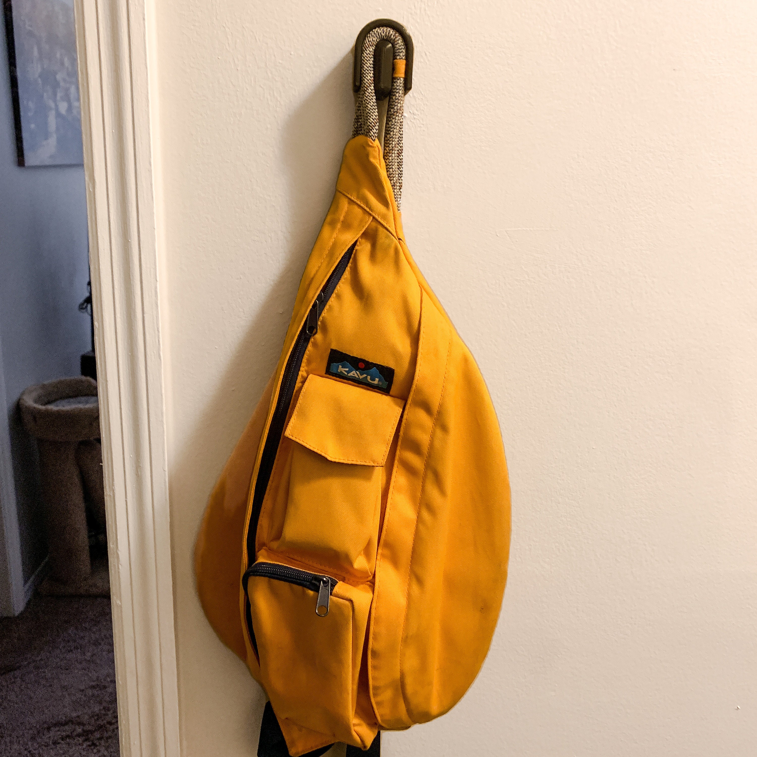 Mini Utility Rope Crossbody Bag For Travel