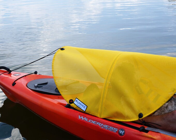Dog Paddling Sun Shade for Kayaks Canoes and Sups YELLOW Etsy