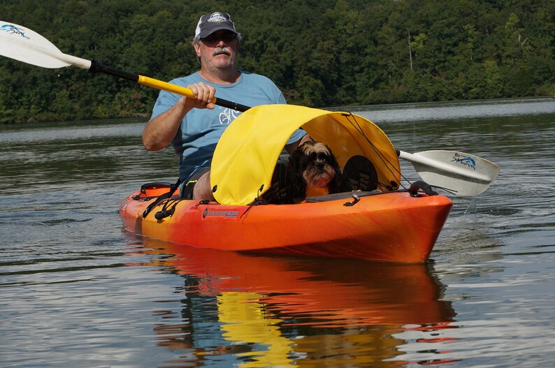 Dog Paddling Sun Shade for Kayaks Canoes and Sups BLUE Etsy