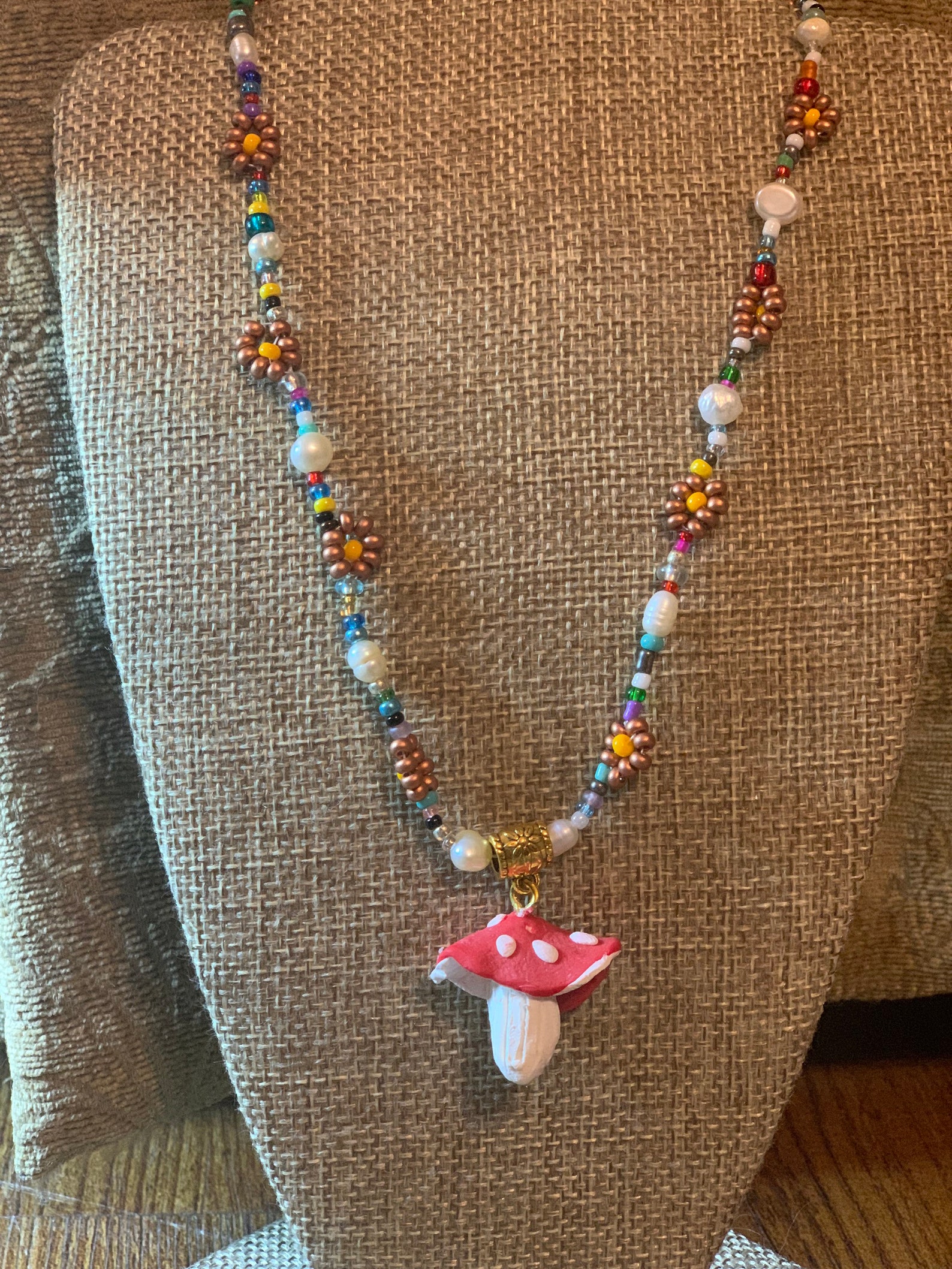 Cottagecore style necklace Etsy