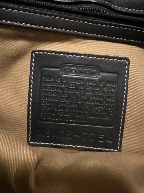 Vintage Coach Saddle Flap Messenger Bag Gem