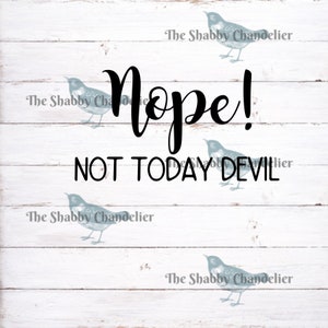 ¡No! Hoy no Devil
