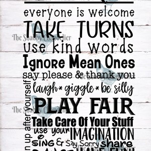 Reglas de Playhouse