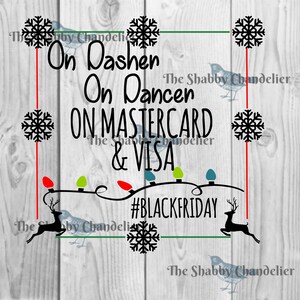 Auf Dahser auf Tänzerin auf Mastercard und Visa Black Friday