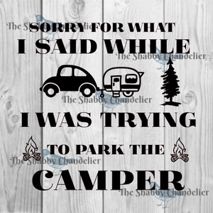 De Camper parkeren
