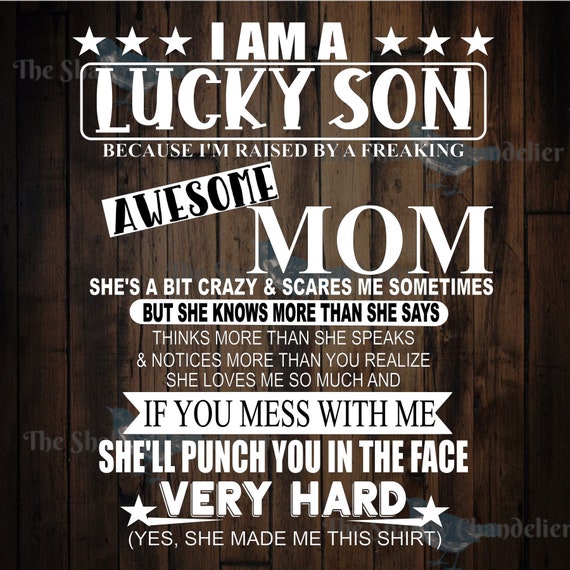 Free Free 290 Lucky Son Svg SVG PNG EPS DXF File