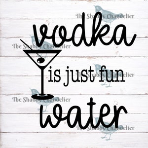 Vodka è solo acqua divertente