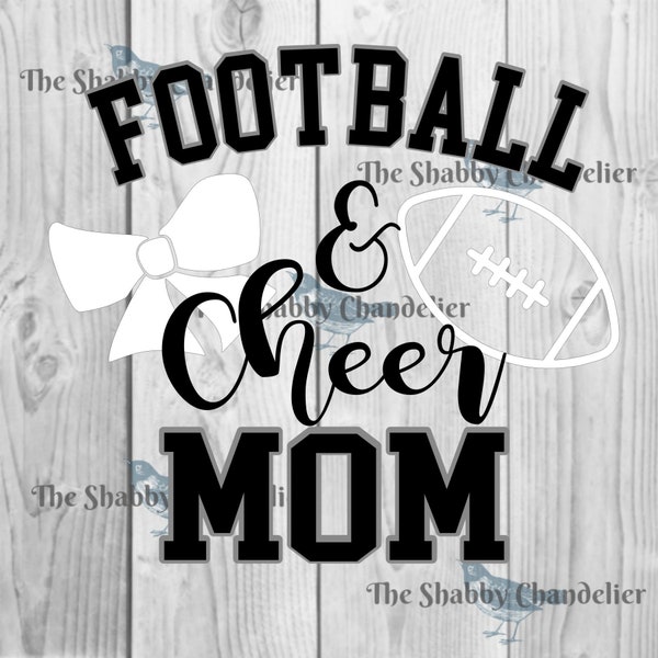 Football and Cheer Mom