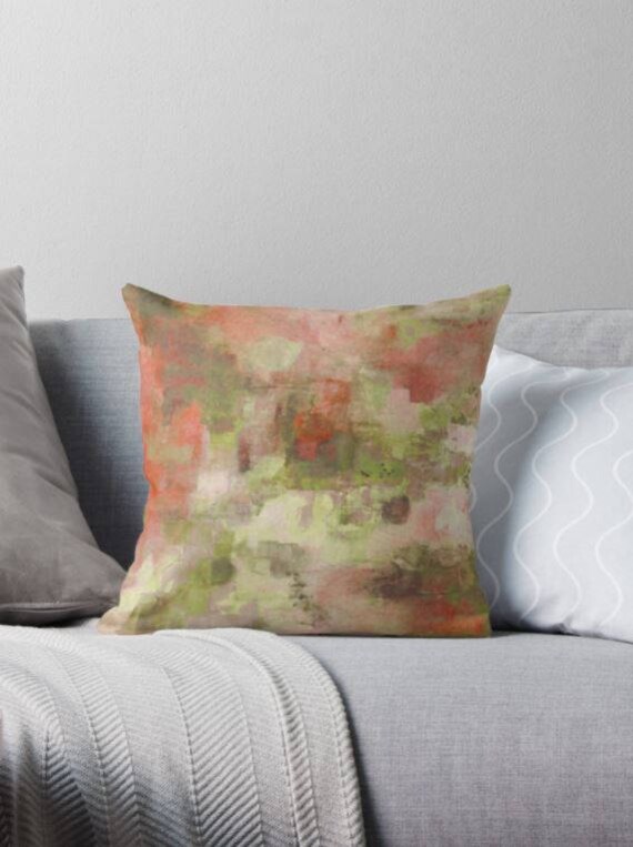 Throw Pillow Cover Earth Tones Free Shipping Throw pillows Etsy