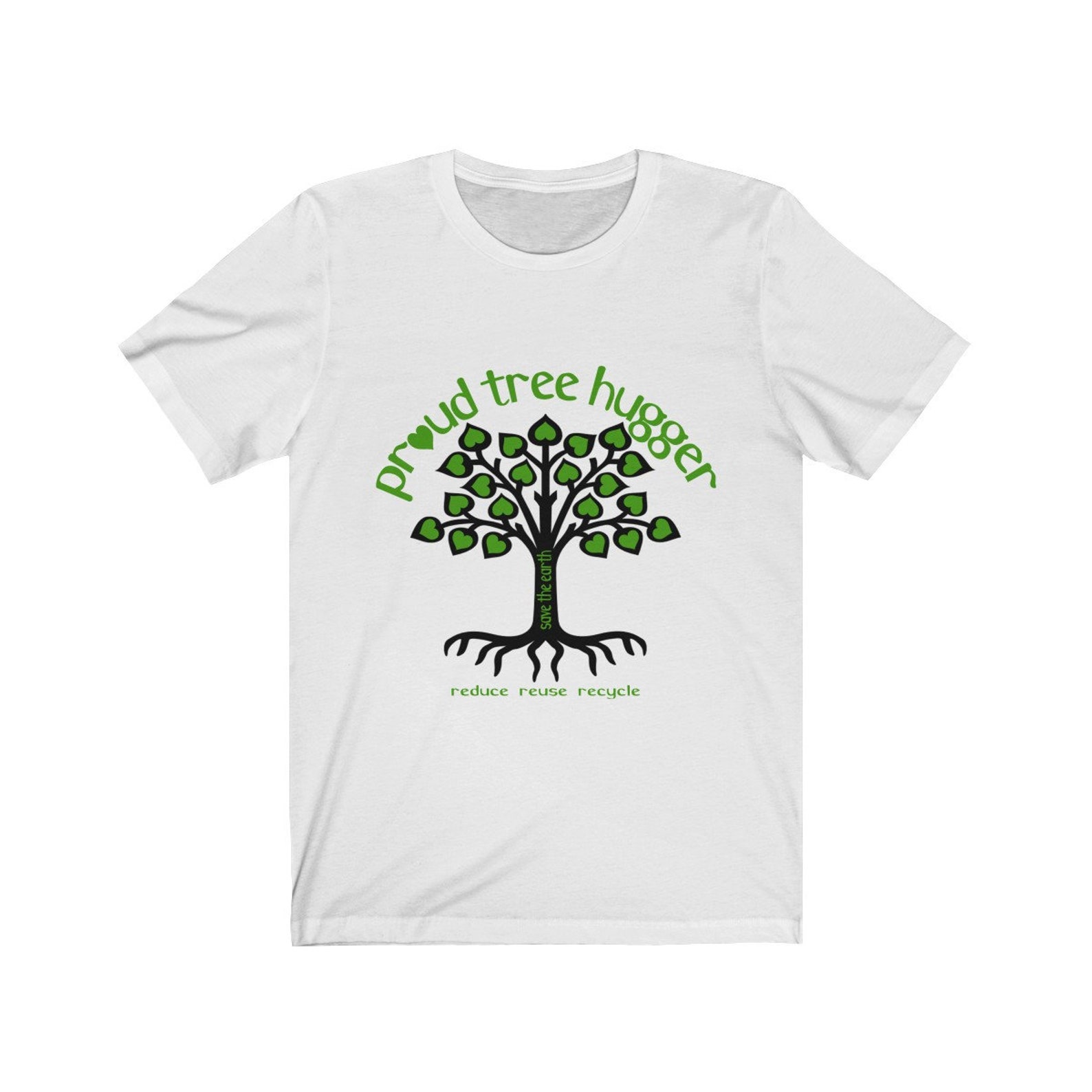 Proud Tree Hugger Unisex Short Sleeve Tee | Etsy