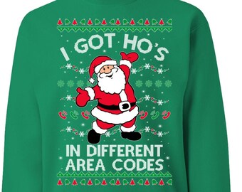 i got ho's christmas sweater