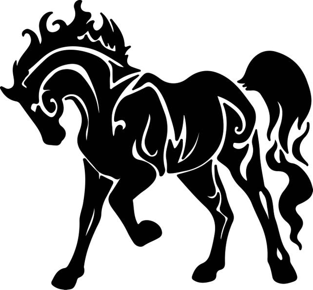Download Horse Svg Files Silhouettes Dxf Files Cutting files Cricut | Etsy
